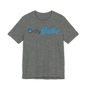 Only Gains | Funny Gym and Fitness T-shirt