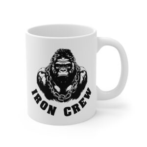 Silverback Gorilla | Iron Crew | Gym and Fitness Mug