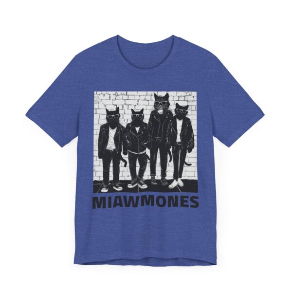 Miawmones Band | Funny Ramones Rock Band Cat T-shirt