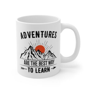 Adventures Are the Best Way to Learn | Camping Mug