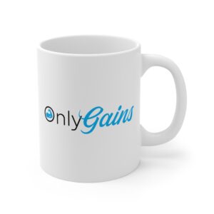 Only Gains | Funny Gym and Fitness Mug