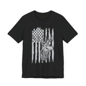 American Flag | Patriotic Hunter | Deer Hunting T-shirt