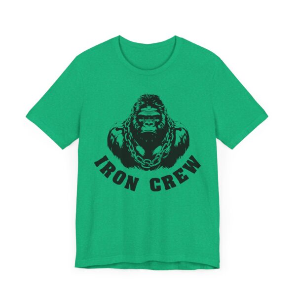 Silverback Gorilla | Iron Crew | Gym and Fitness T-shirt