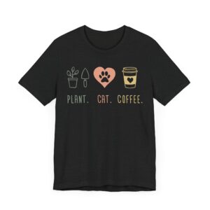 Plant Cat Coffee | Cute Gardening T-shirt