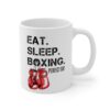 Eat Sleep Boxing | Funny Boxing Mug