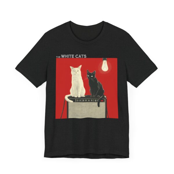 The White Cats Band | Funny The White Stripes Rock Duo Cat T-shirt