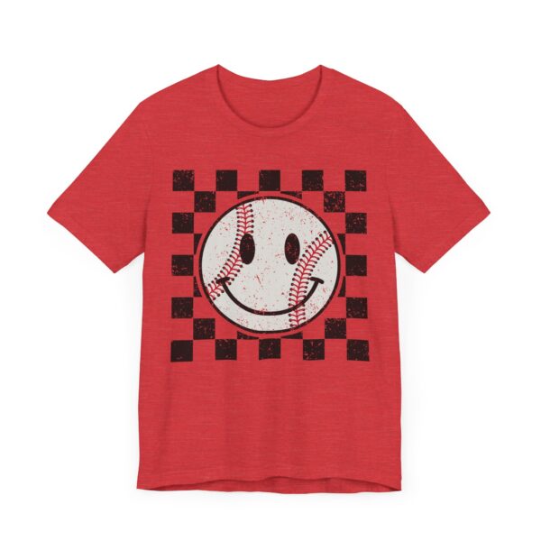 Cute Smiley Face Baseball T-shirt