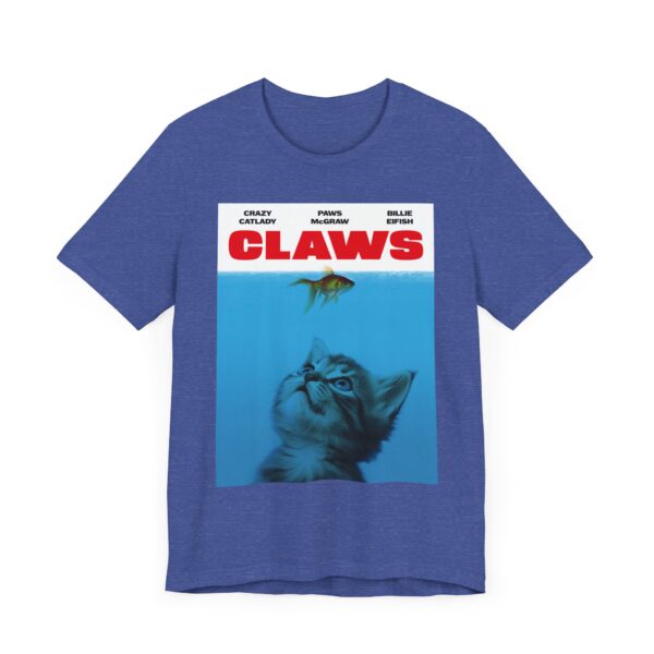 Claws | Funny Jaws Movie Cat T-shirt