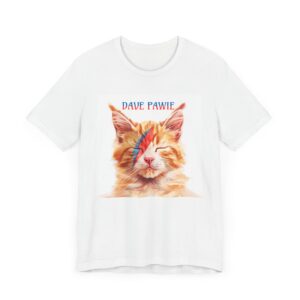 Dave Pawie | Funny David Bowie Cat T-shirt