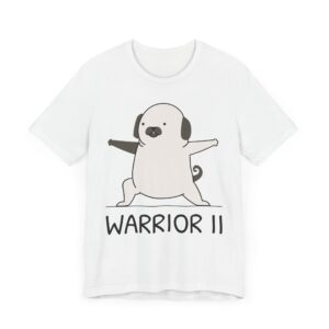 Warrior 2 Pose | Funny Yoga Dog T-shirt