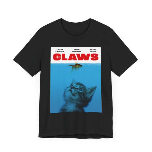 Claws | Funny Jaws Movie Cat T-shirt