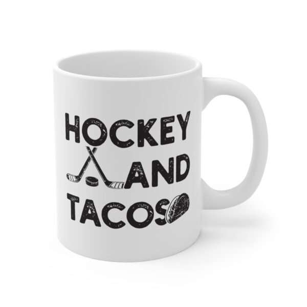 Hockey and Tacos | Funny Hockey Mug