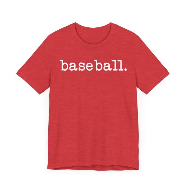 Simple Baseball T-shirt