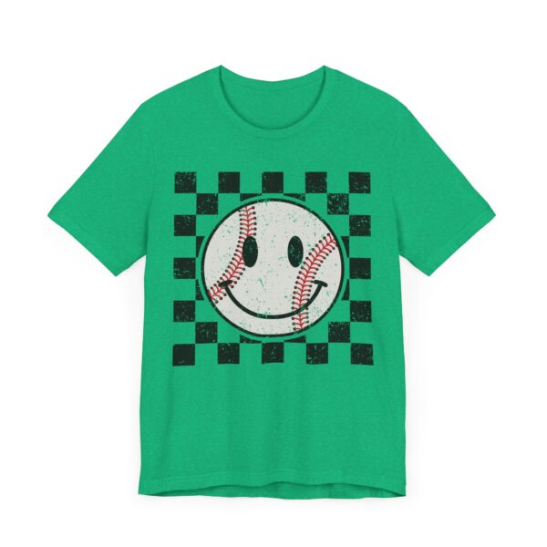 Cute Smiley Face Baseball T-shirt