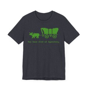 You Have Died of Dysentery | Funny Gaming T-shirt