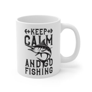 Keep Calm and Go Fishing | Fishing Mug