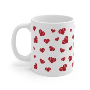 Baseball Love | Cute Baseball Heart Mug