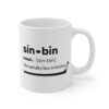 Sin Bin Definition | Funny Hockey Mug