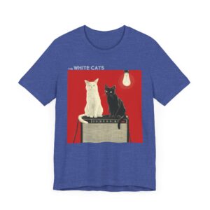 The White Cats Band | Funny The White Stripes Rock Duo Cat T-shirt