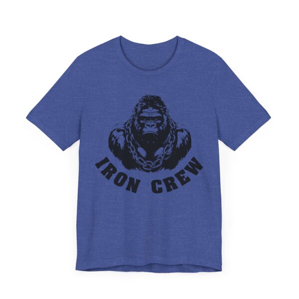 Silverback Gorilla | Iron Crew | Gym and Fitness T-shirt