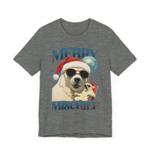 Merry Mischief | Funny Christmas Polar Bear T-shirt