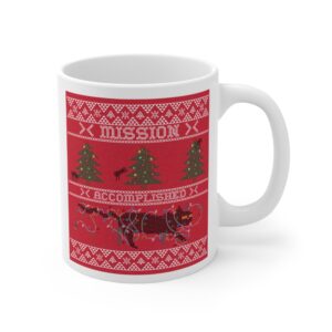 Funny Christmas Cat Mug