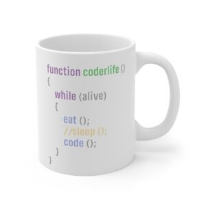 Coder Life Function | Funny Software Engineer Mug