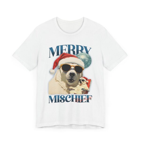 Merry Mischief | Funny Christmas Polar Bear T-shirt