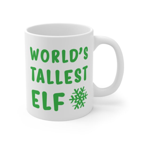 World’s Tallest Elf | Funny Christmas Mug