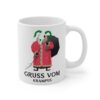 Gruss Vom Krampus | Funny Christmas Mug