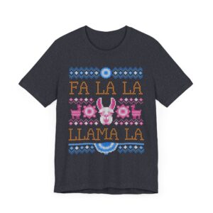 Funny Christmas Llama T-shirt