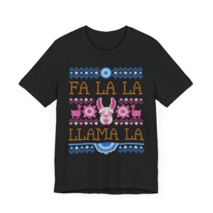 Funny Christmas Llama T-shirt