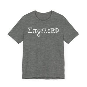 Enginerd | Math Symbols | Funny Engineer T-shirt