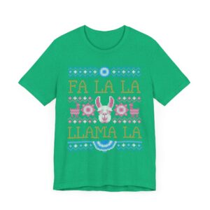 Funny Christmas Llama T-shirt
