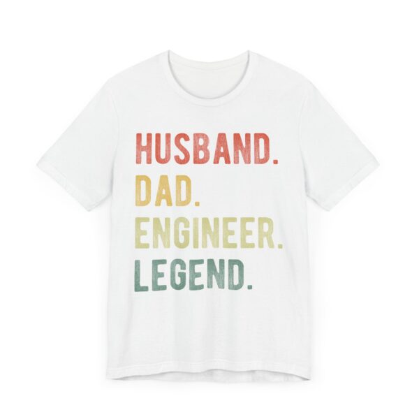 Husband Dad Engineer Legend | Funny Engineer T-shirt