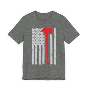 Thin Red Line | Firefighter Axe | Firefighter T-shirt