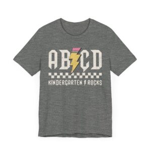 ABCD Kindergarten Rocks | Funny Teacher T-shirt