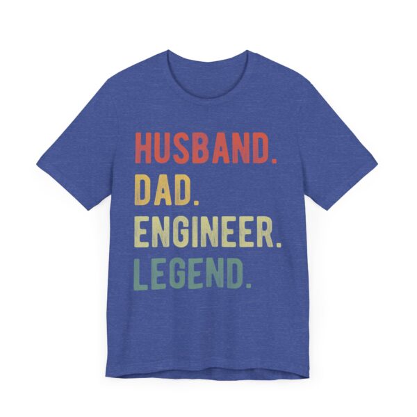 Husband Dad Engineer Legend | Funny Engineer T-shirt