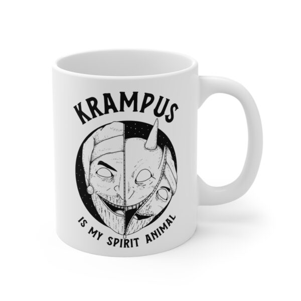 Krampus Is My Spirit Animal | Funny Christmas Mug
