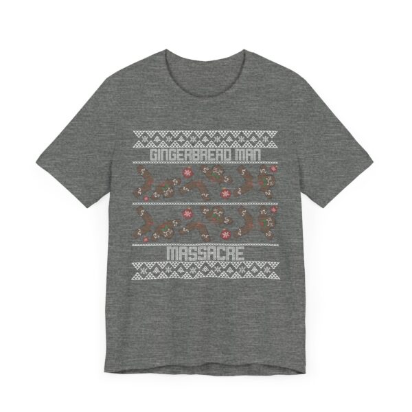 Gingerbread Man Massacre | Funny Christmas T-shirt
