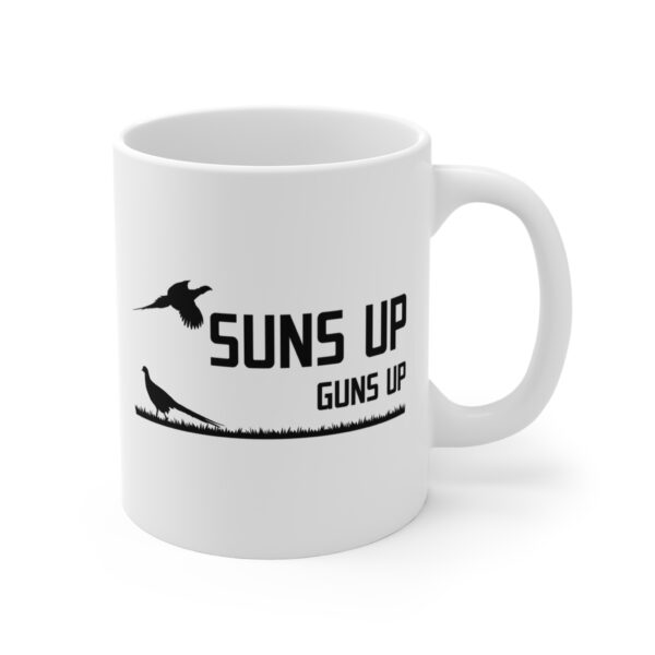 Suns Up Guns Up | Funny Pheasant Hunting Mug