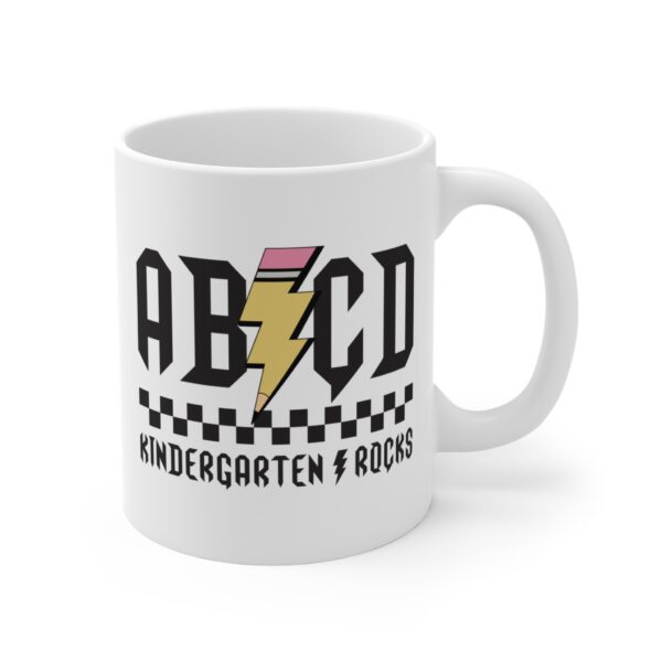ABCD Kindergarten Rocks | Funny Teacher Mug