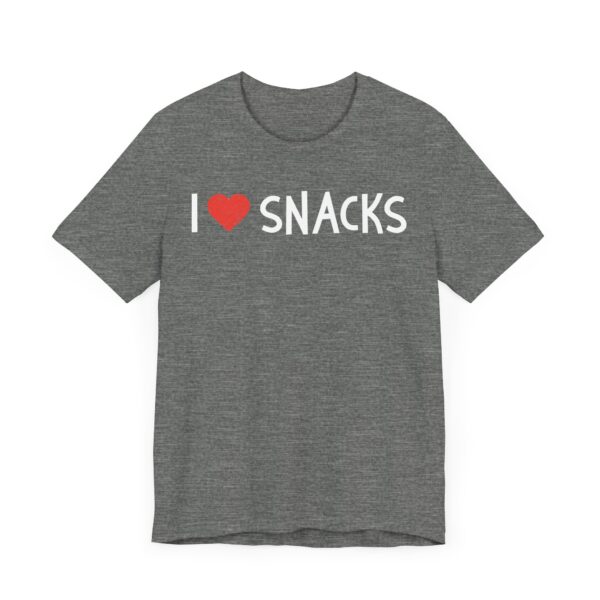 I Love Snacks | Snack Lover T-shirt