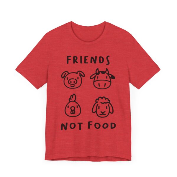 Friends Not Food | Cute Vegan T-shirt