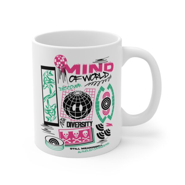 Mind of World | Brutalism Street Style Mug