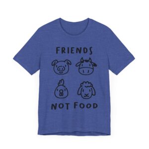 Friends Not Food | Cute Vegan T-shirt