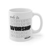 Made to Worship | Christian Bible Mug