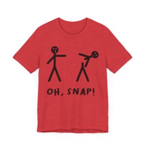 Oh Snap | Funny Stick Man T-shirt