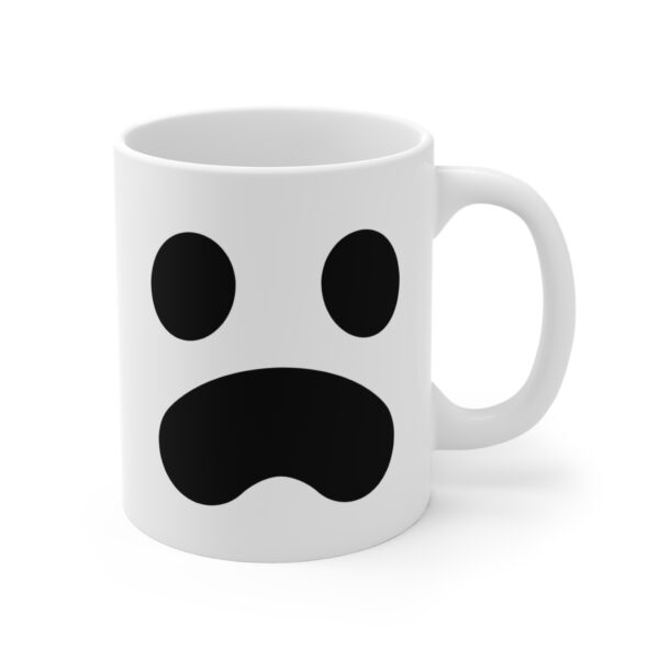 Funny Halloween Ghost Face Mug