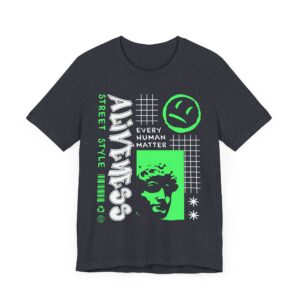 Aliveness | Brutalism Streetwear T-shirt